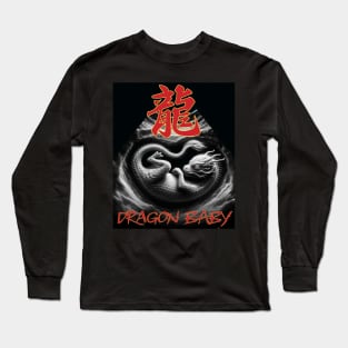 Dragon Baby - Ultrasound image Long Sleeve T-Shirt